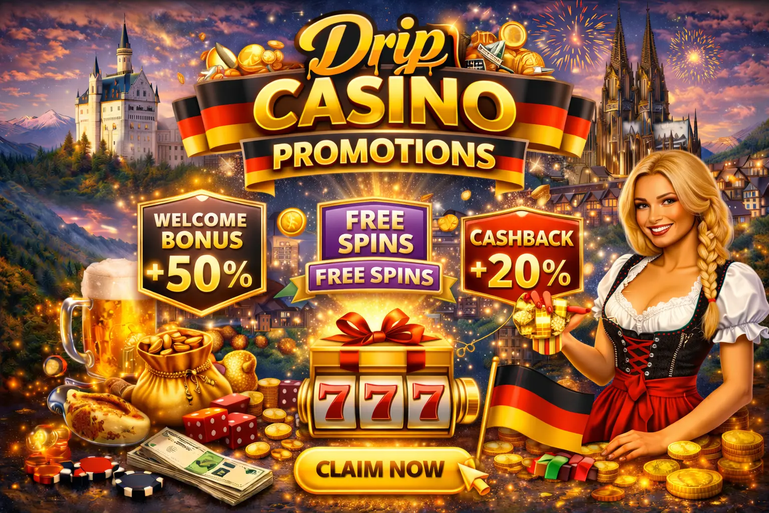 Drip Casino Features